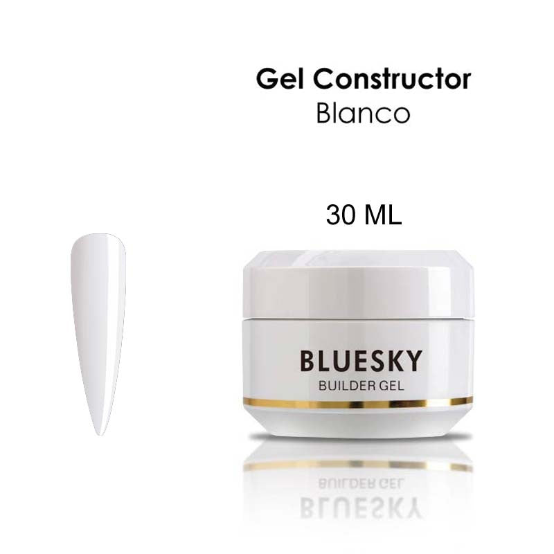 Gel constructor BLUESKY 30 ml. Blanco